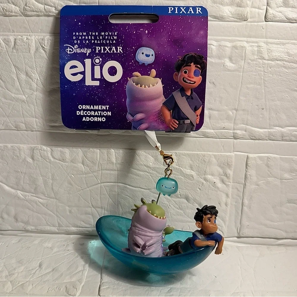 New Disney Pixar Elio Ornament - Blue and Purple